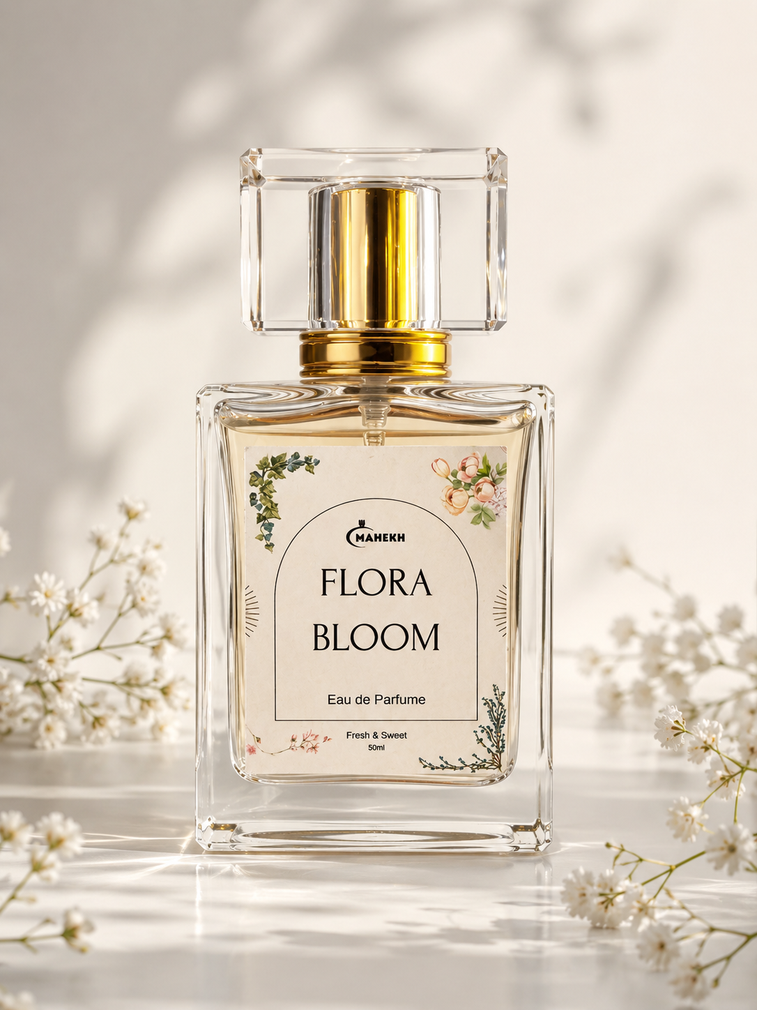 Mahekh Flora Bloom Eau de Parfum โ Fresh & Sweet Floral Fragrance | 50ml