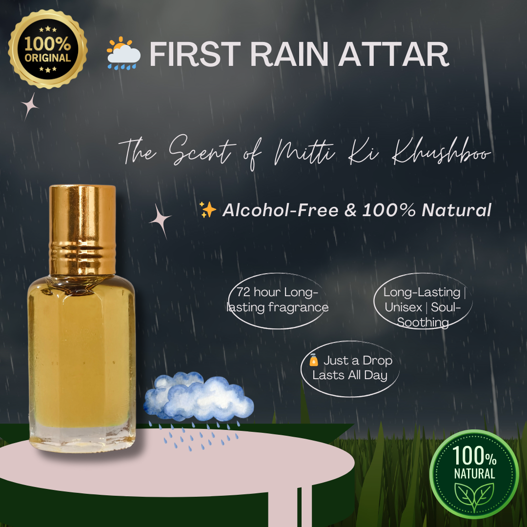First Rain Attar – Mitti ki Khushboo | Monsoon Magic in a Bottle 🌧🌿