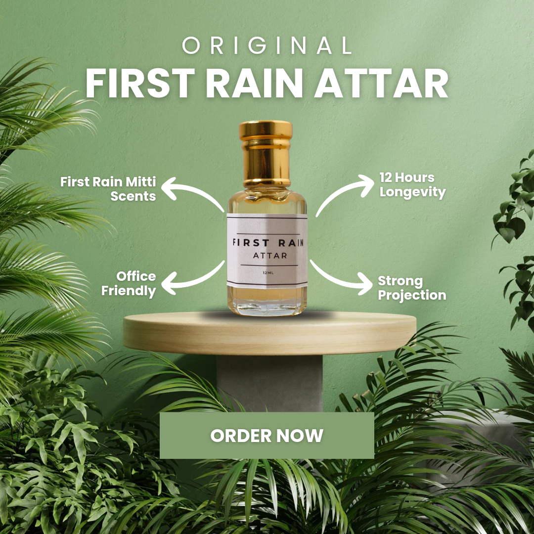 First Rain Attar – Mitti ki Khushboo | Monsoon Magic in a Bottle 🌧🌿