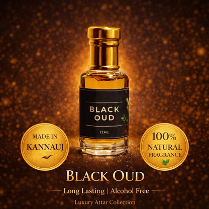 Obsidian Black Oud Attar