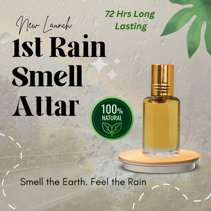 First Rain Attar – Mitti ki Khushboo | Monsoon Magic in a Bottle 🌧🌿