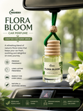 Mahekh Flora Bloom Car Perfume – Premium Hanging Car Freshener | Long-Lasting Floral Fragrance
