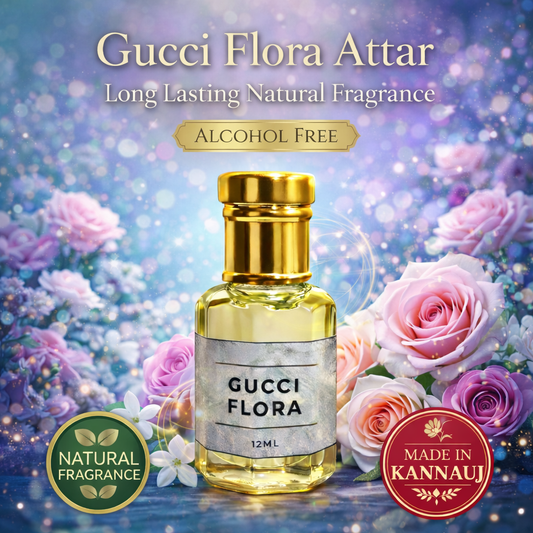 Gucci Flora Attar – Long Lasting Floral Perfume Oil