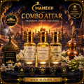 Mahekh Signature Jasmin, Mogra & Ratrani Attar Trio
