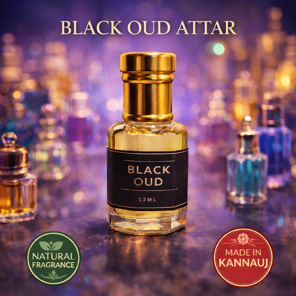 Obsidian Black Oud Attar