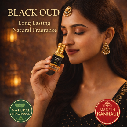 Obsidian Black Oud Attar