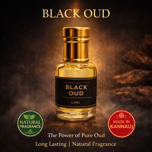 Obsidian Black Oud Attar