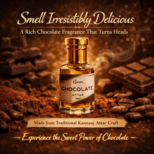 🍫 Chocolate Attar – Premium Long Lasting Roll-On Perfume Oil