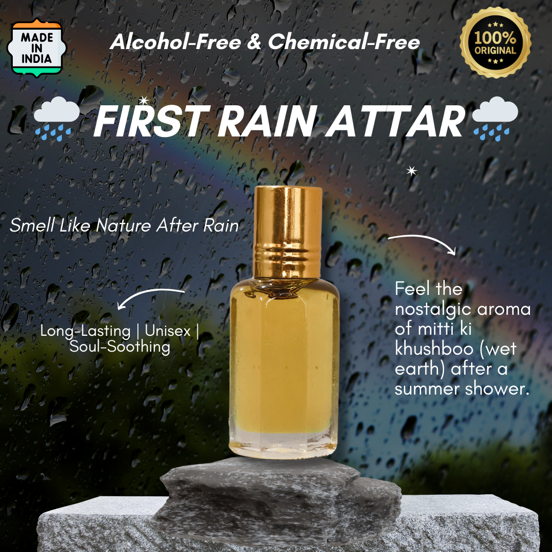 First Rain Attar – Mitti ki Khushboo | Monsoon Magic in a Bottle 🌧🌿