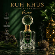 Mahekh Ruh Khus Attar – Earthy Luxury Perfume Oil (12 ML)
