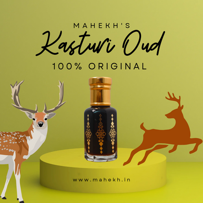 Original Kasturi Attar – Long-Lasting & Exotic Musk Fragrance ✨