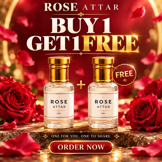 Mahekh Rose Gold Attar – Buy 1 Get 1 FREE (2 × 12 ML)