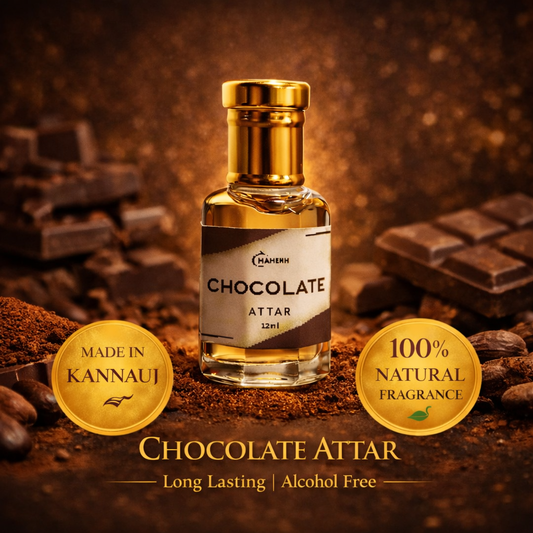 🍫 Chocolate Attar – Premium Long Lasting Roll-On Perfume Oil