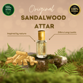 💫Sandalwood Attar – The Essence of Orignal Sandalwood | Long-Lasting & Alcohol-Free 🌿✨