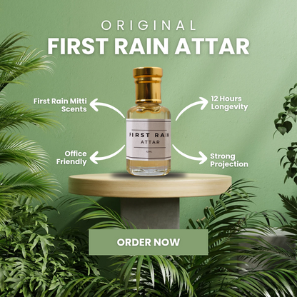 First Rain Attar – Mitti ki Khushboo | Monsoon Magic in a Bottle 🌧🌿