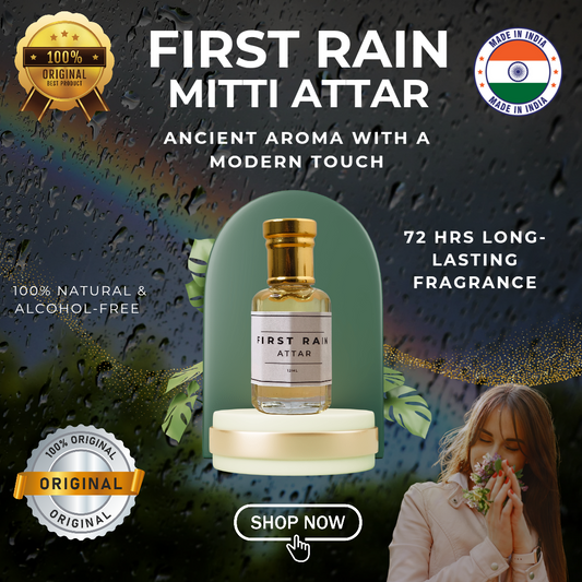 First Rain Attar – Mitti ki Khushboo | Monsoon Magic in a Bottle 🌧🌿